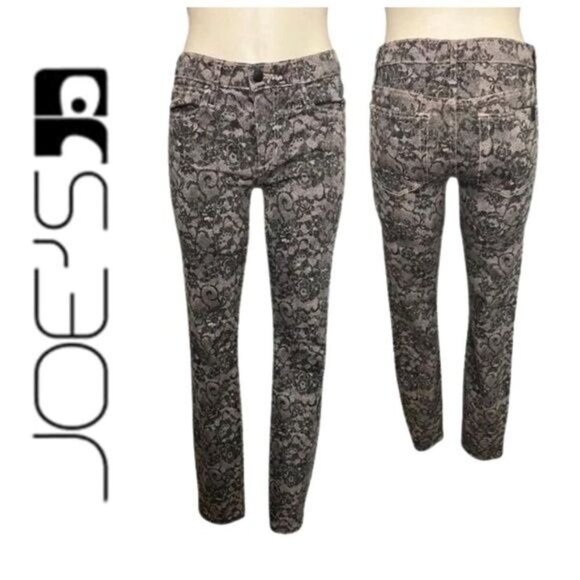 Joe's Jeans Chantilly Lace Low Rise y2k Skinny Jeans - Picture 2 of 7